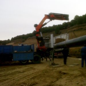 Trabajos de hormigonado en obra civil y obra hidráulica